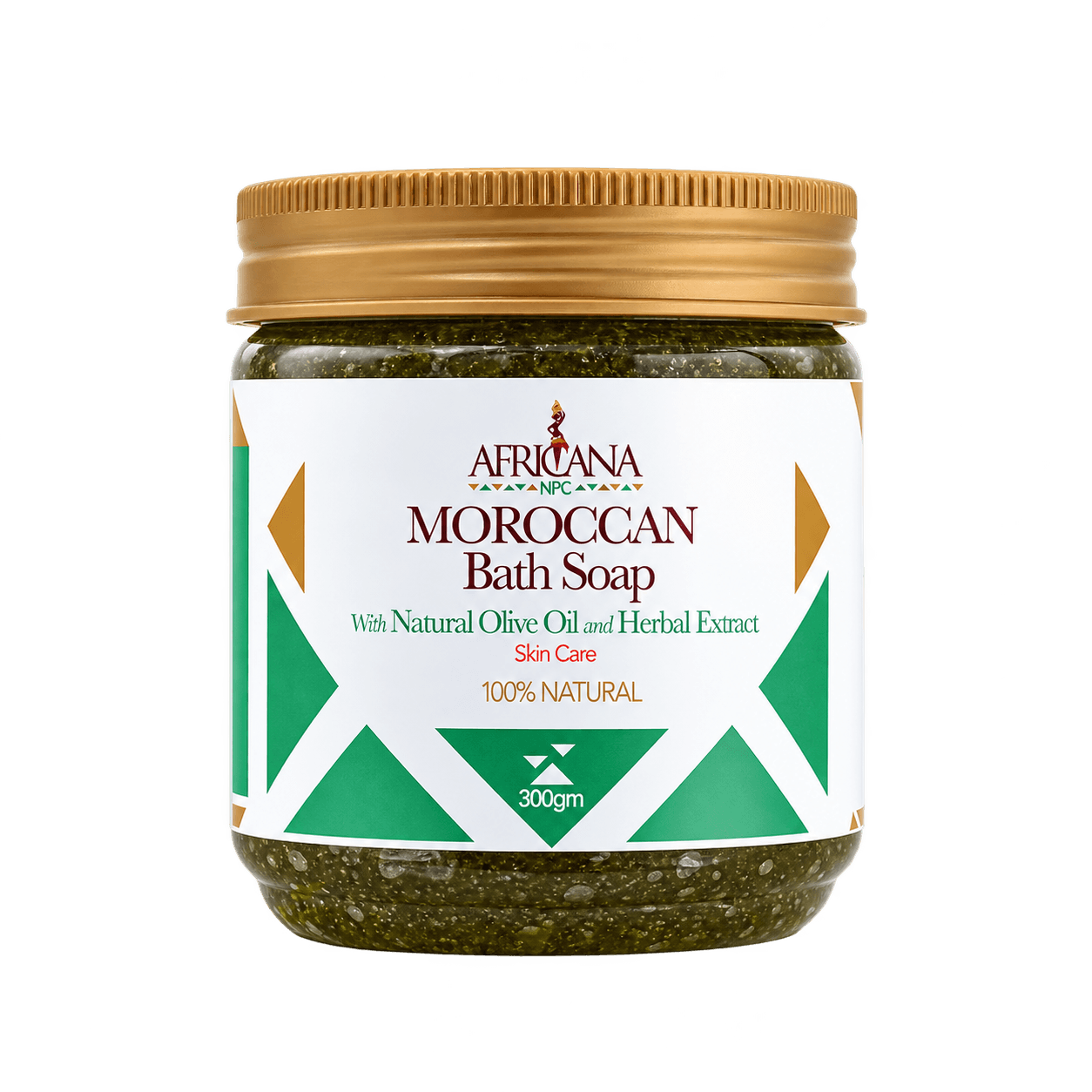 Moroccan Soap - Blue Indigo 300g