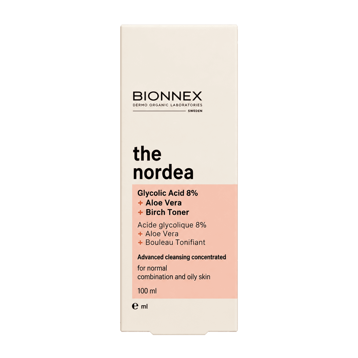 Nordea Night Toner with Glycolic Acid 8% Serum