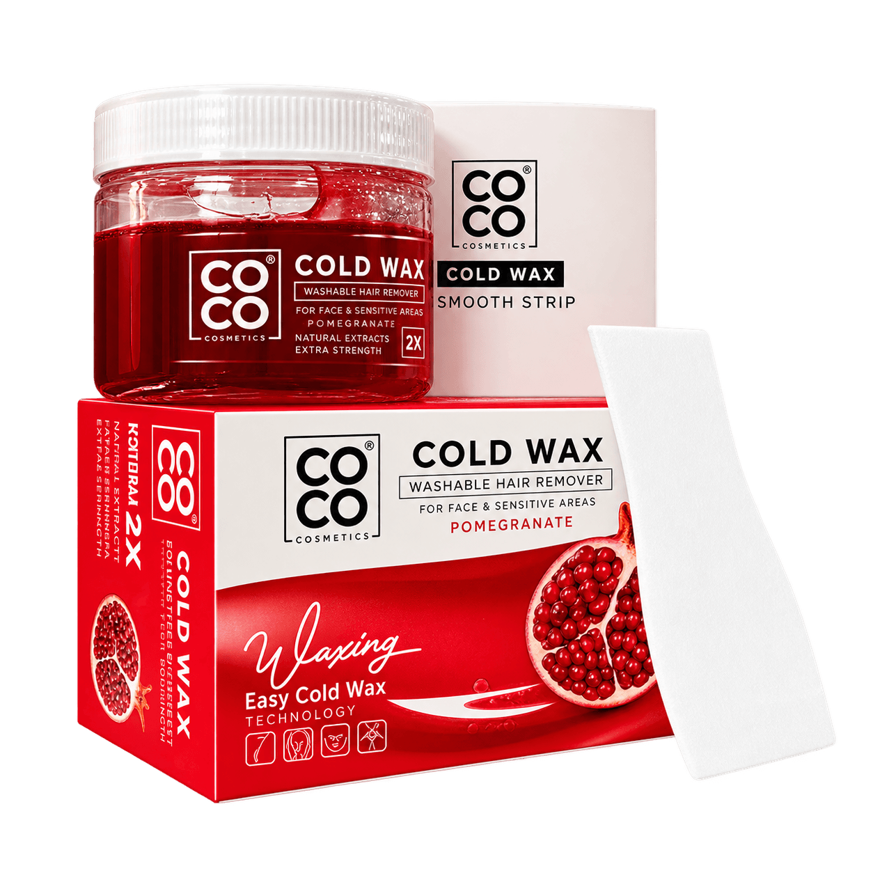 Cold Wax - Pomegranate Scent