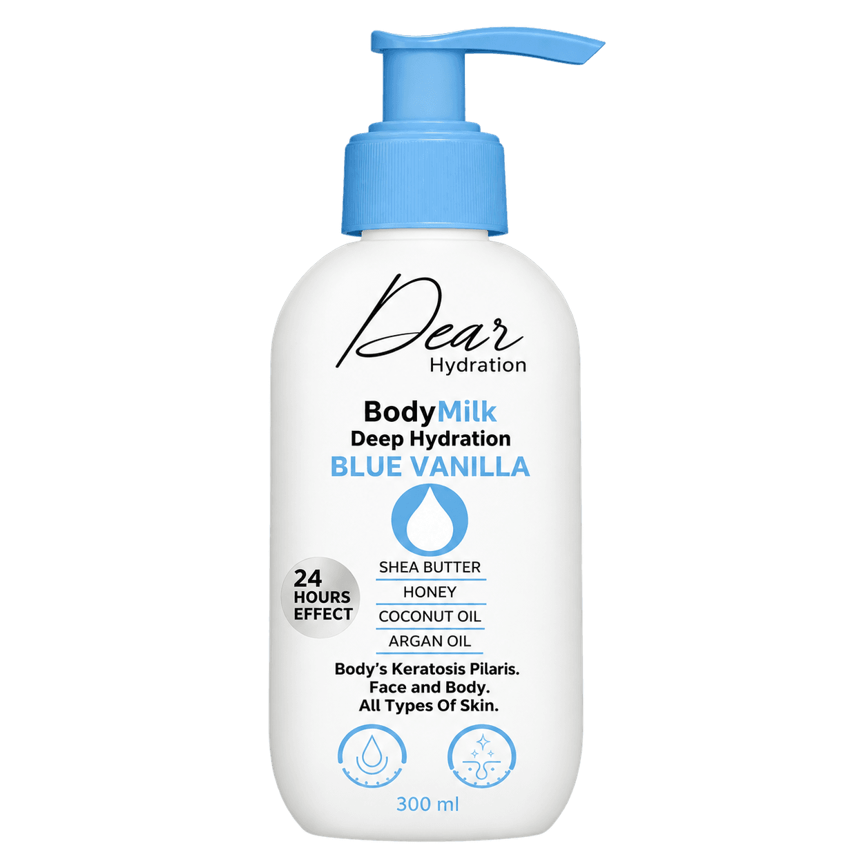 Hydration Body Milk 300ml - with Coconut Oil