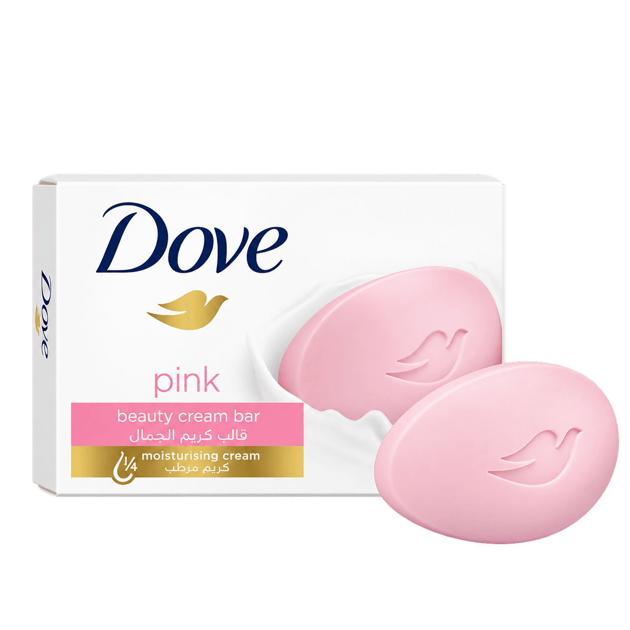 Pink Beauty Cream Moisturizing Soap Bar 90g