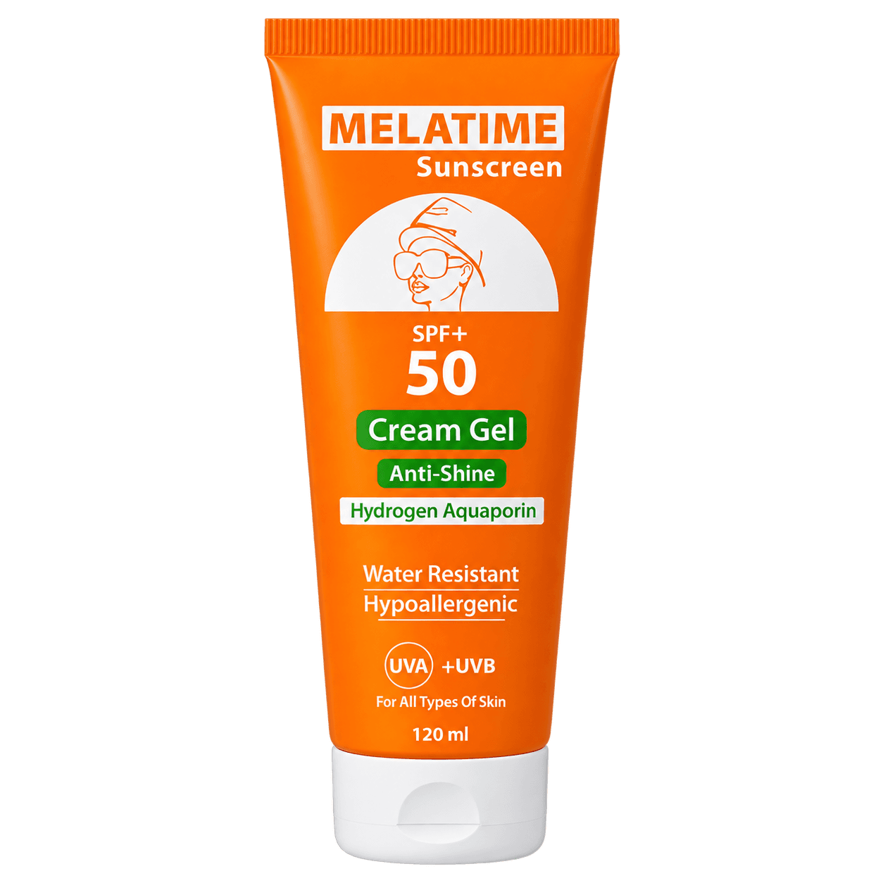 Sunscreen SPF50+ Anti-Shine Cream Gel 120ml