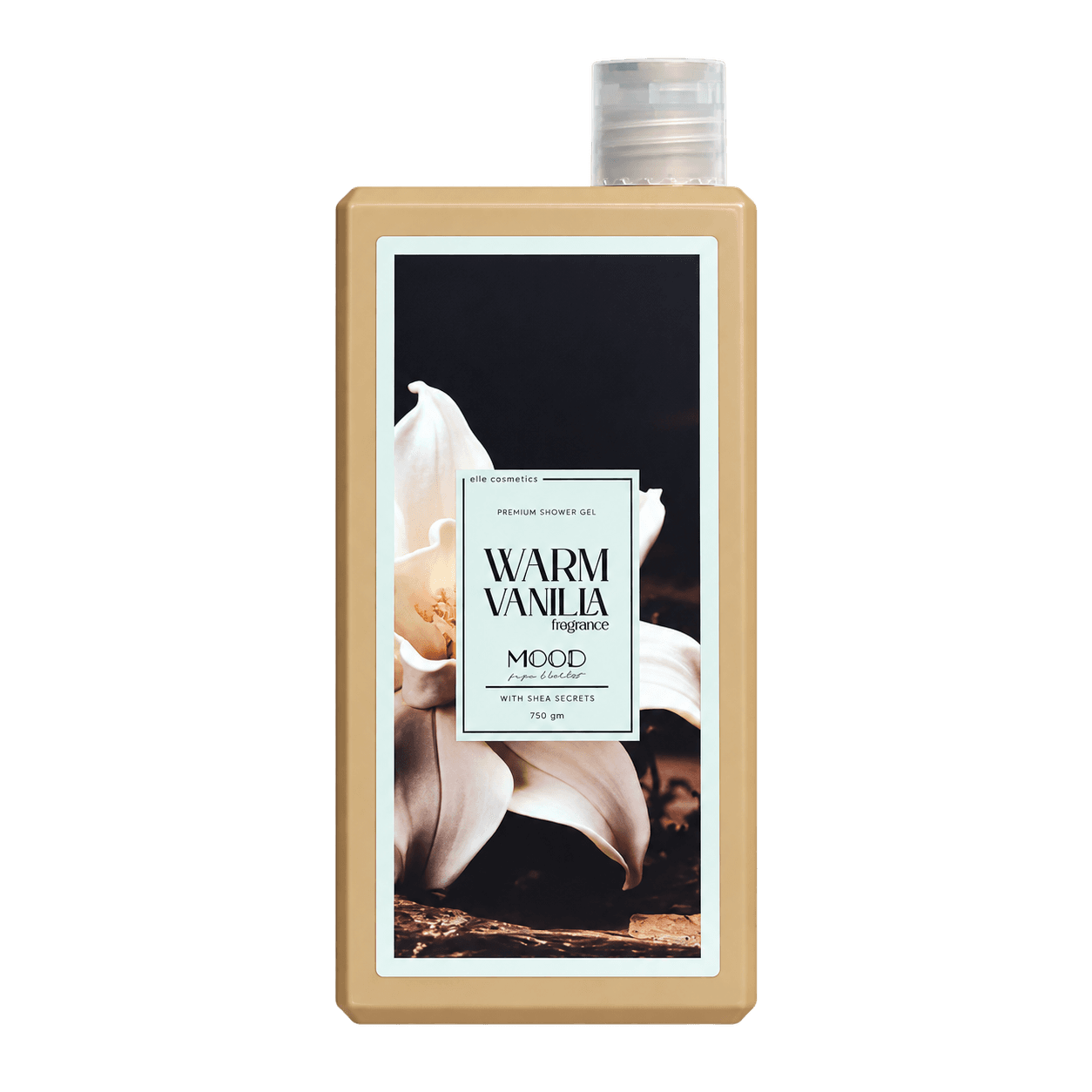 Warm Vanilla Shower Gel with Shea 750ml