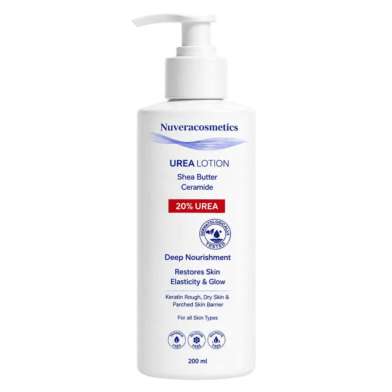 Urea Lotion with Shea Butter, 20% Urea 200ml
