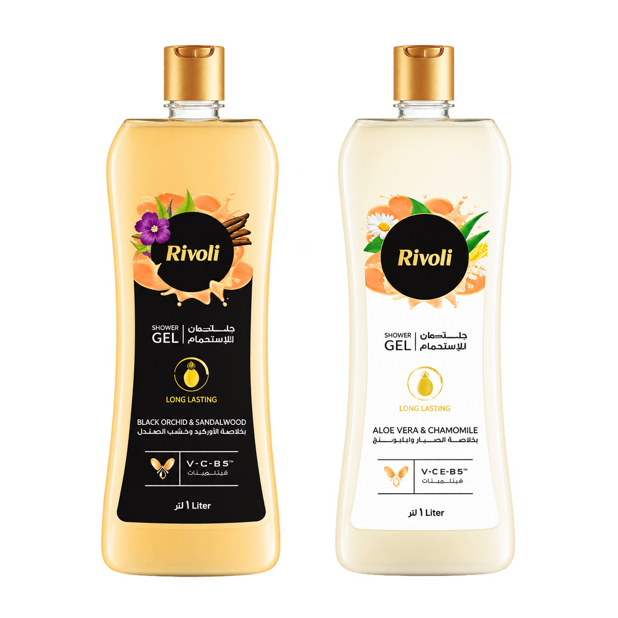 Shower Gel - Black Orchid Scent 1L