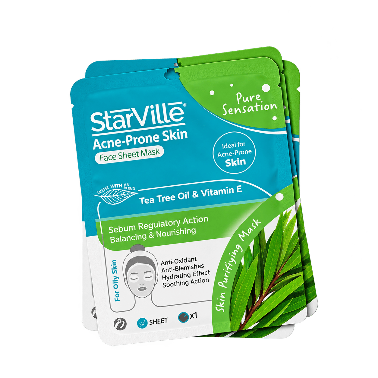Sheet Mask - Tea Tree Oil
