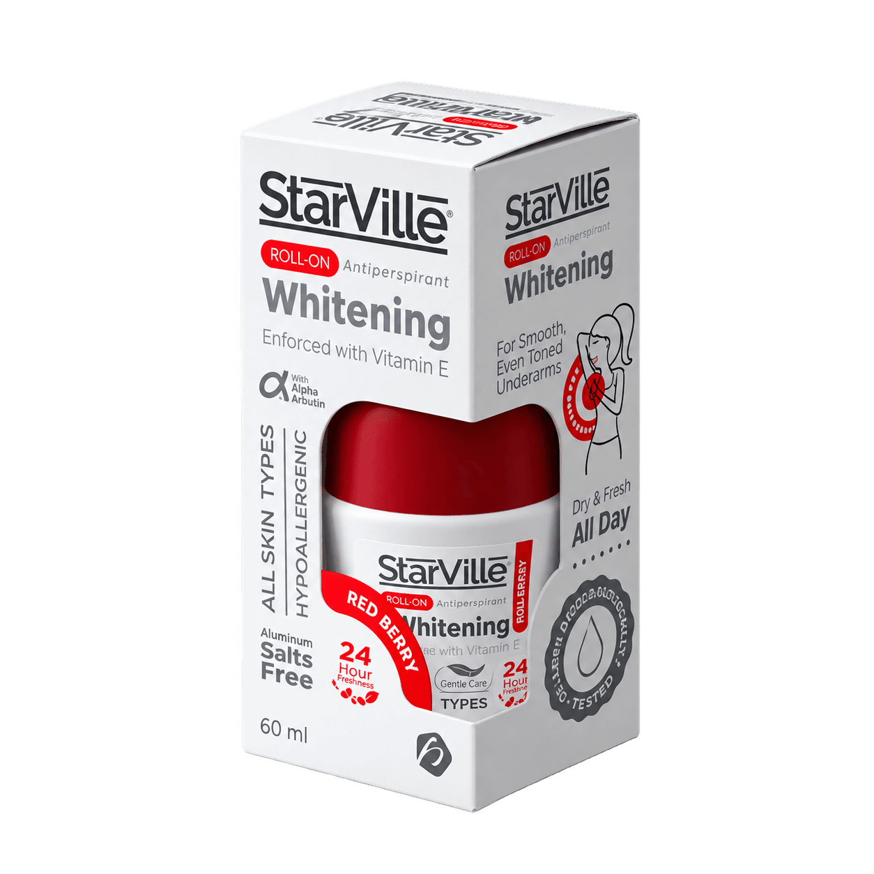 Whitening Roll-On - Redberry 60ml