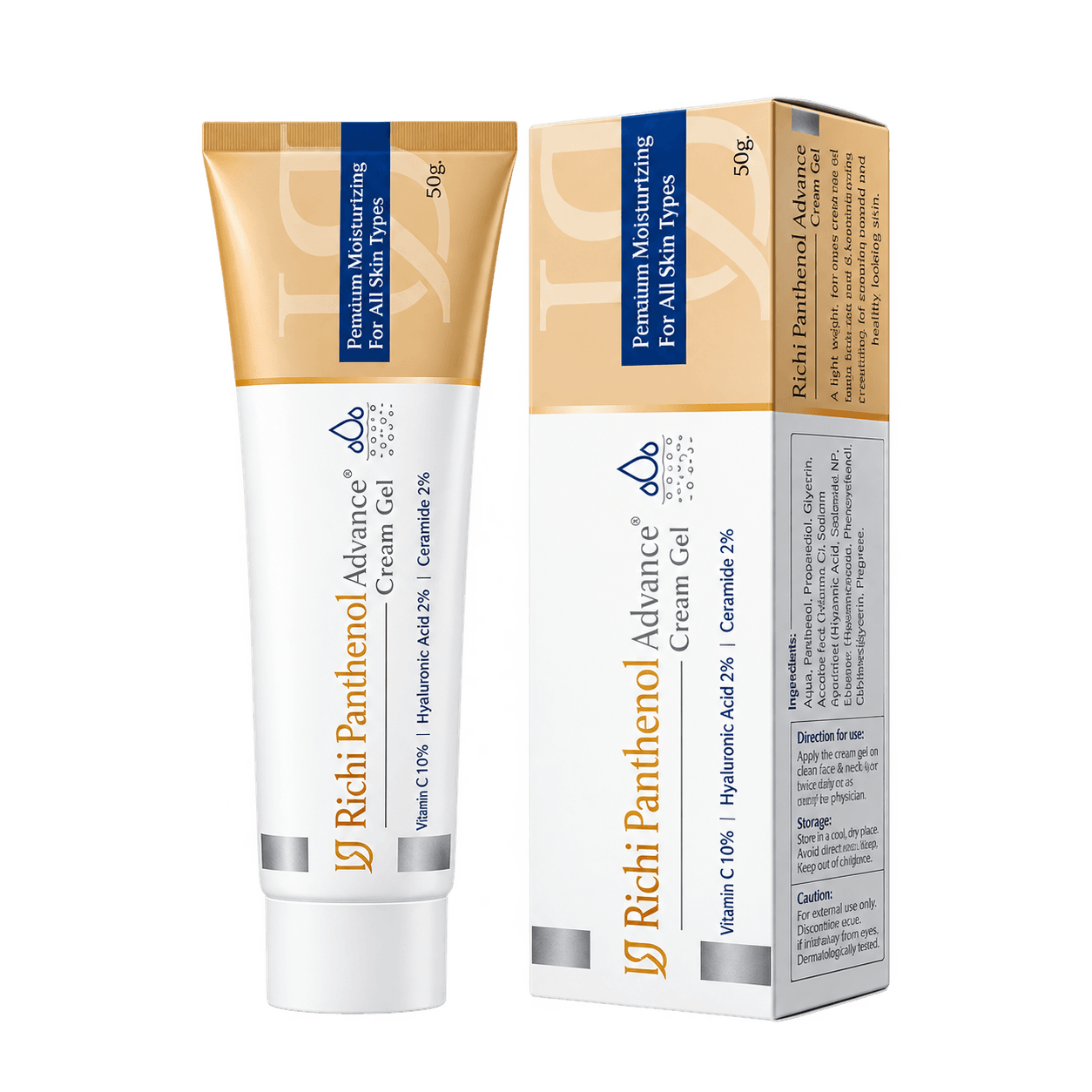 Panthenol Advance Cream Gel 50gm