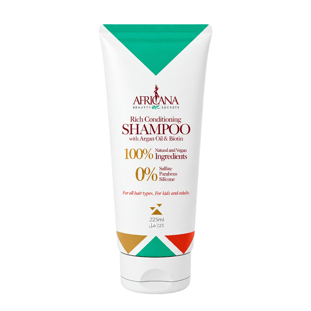 Rich Conditioning Kids & Adult Shampoo with Argan Oil 225ml
