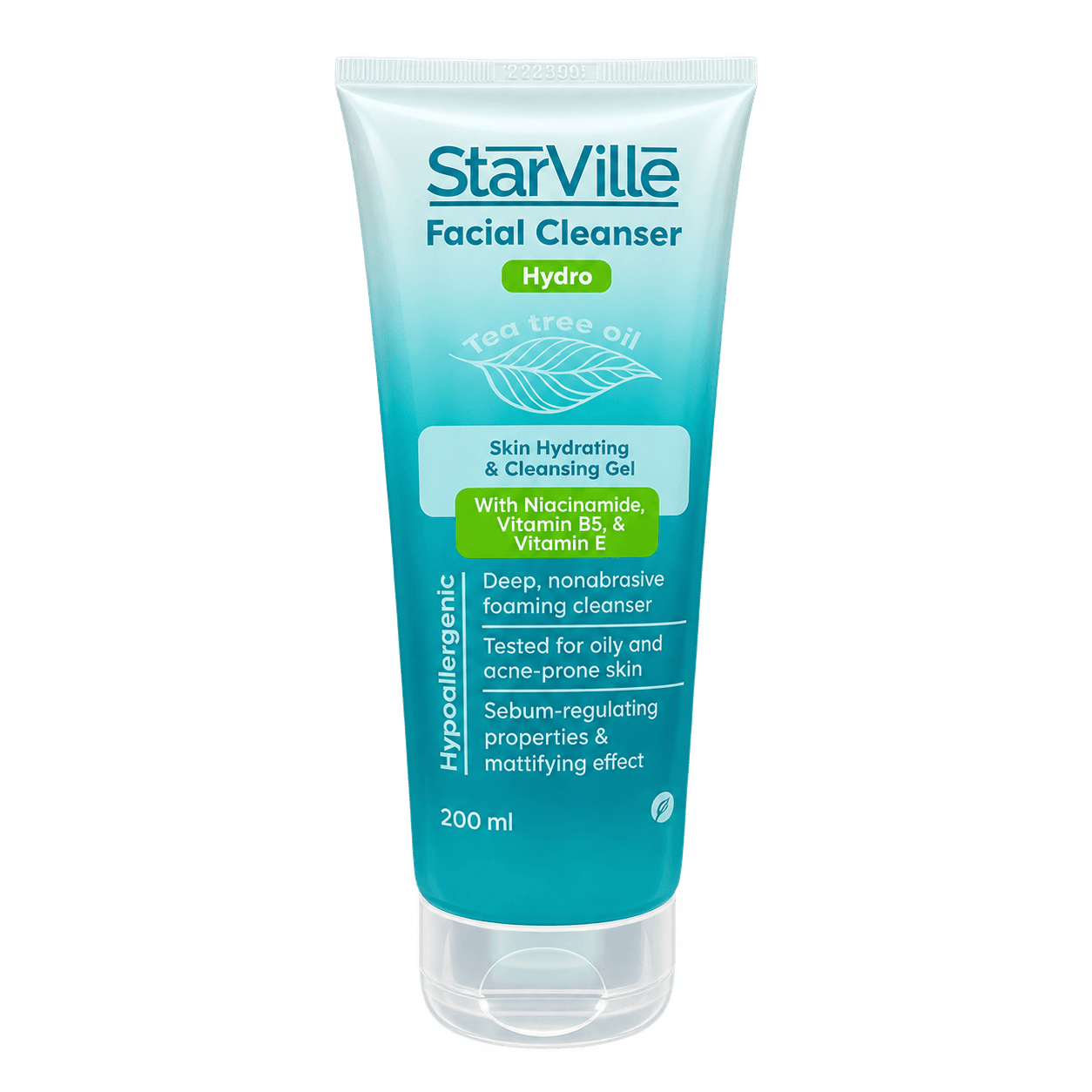 Hypoallergenic Facial Cleanser with Tea Tree Oil 200ml