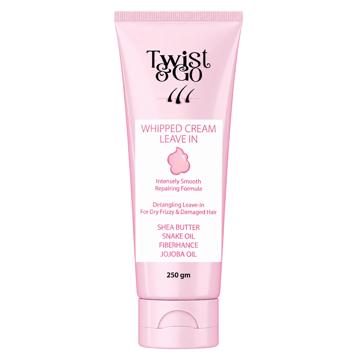 Leave-in Conditioner with Shea Butter and Jojoba for Dry, Frizzy Hair 250gr