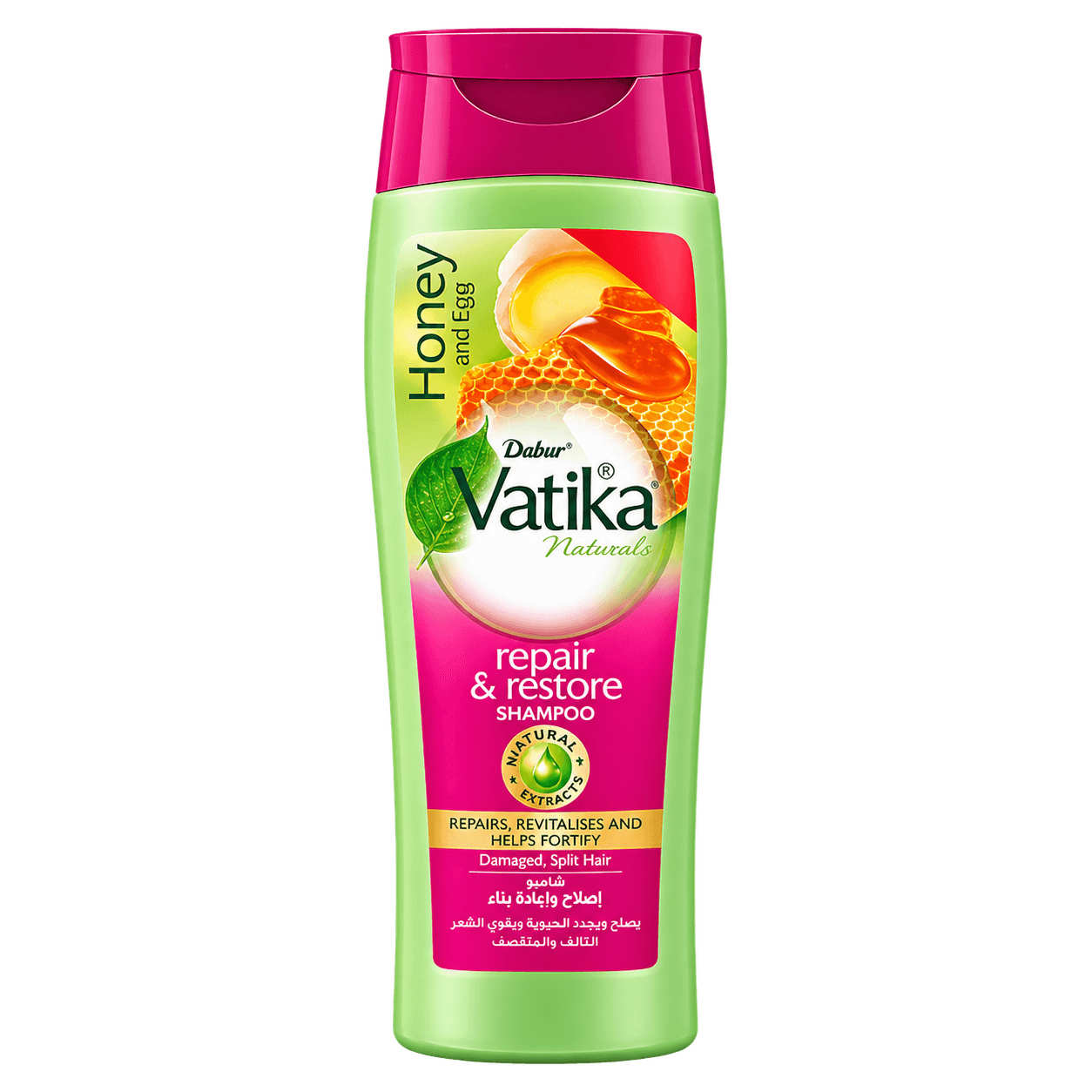 Naturals Repair & Restore Shampoo with Honey and Egg 180ml